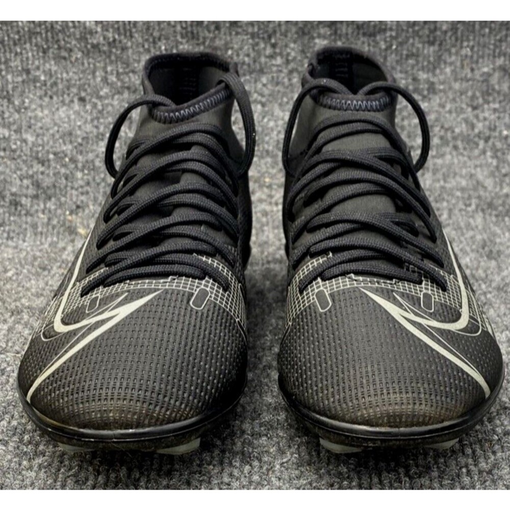 Nike Jr Mercurial Superfly 8 Club MG Soccer Cleats Black Grey CV0790-004 4.5Y - Picture 2 of 11
